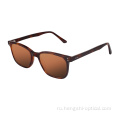 Конструкция частной марки Acetate Glasnes Square Rame Sunglasses